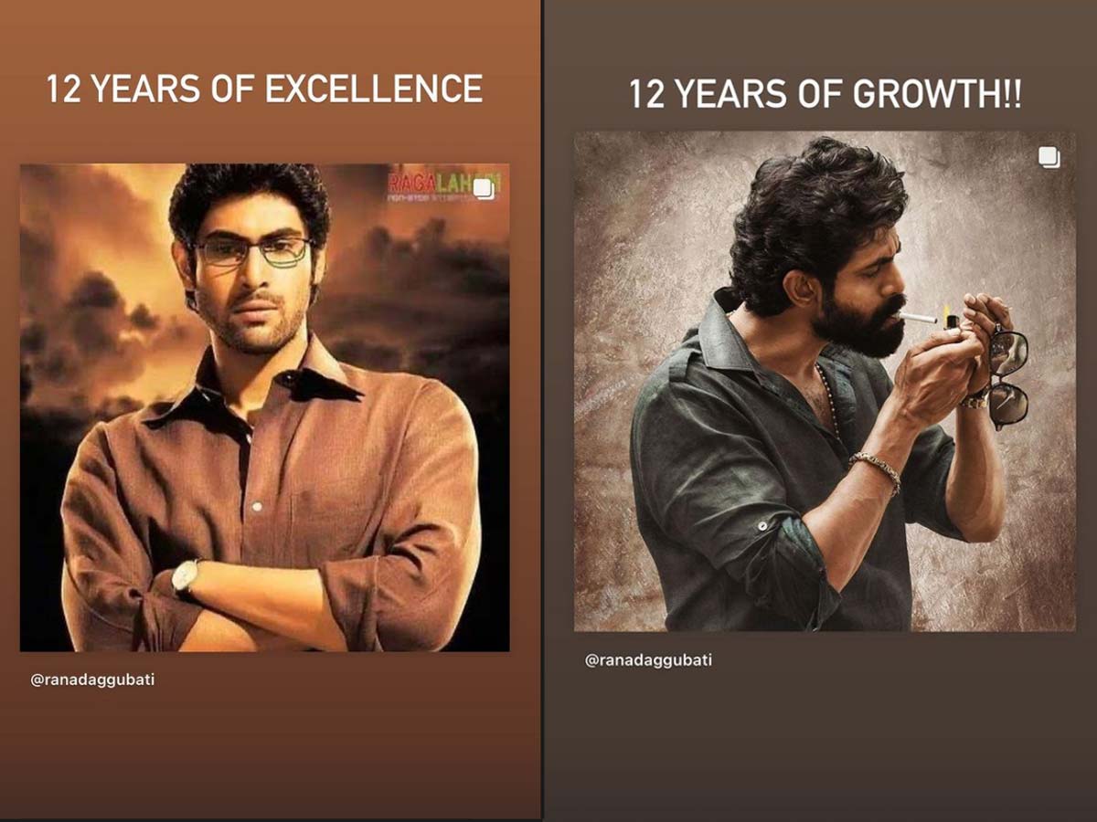 Miheeka about Rana Daggubati: 12 Years of Excellence and growth