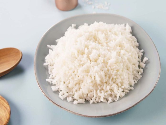 This is the ingrediant that reduces calories in cooked rice
