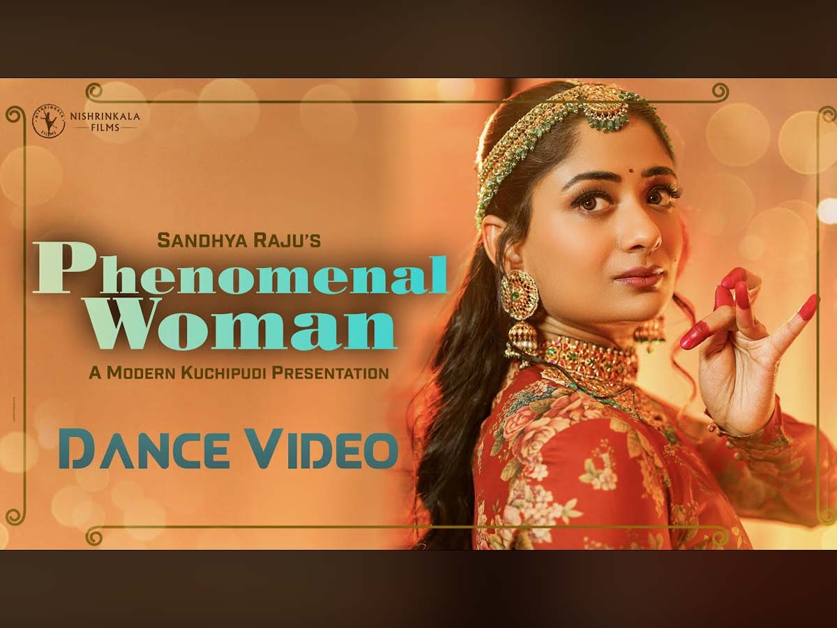 AR Rahman acclaimed Sandhyaraju `Phenomenal Woman` dance video..