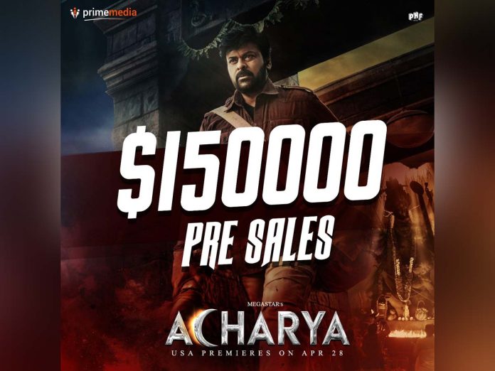 Acharya USA pre-sales $150K+ from 40% theaters