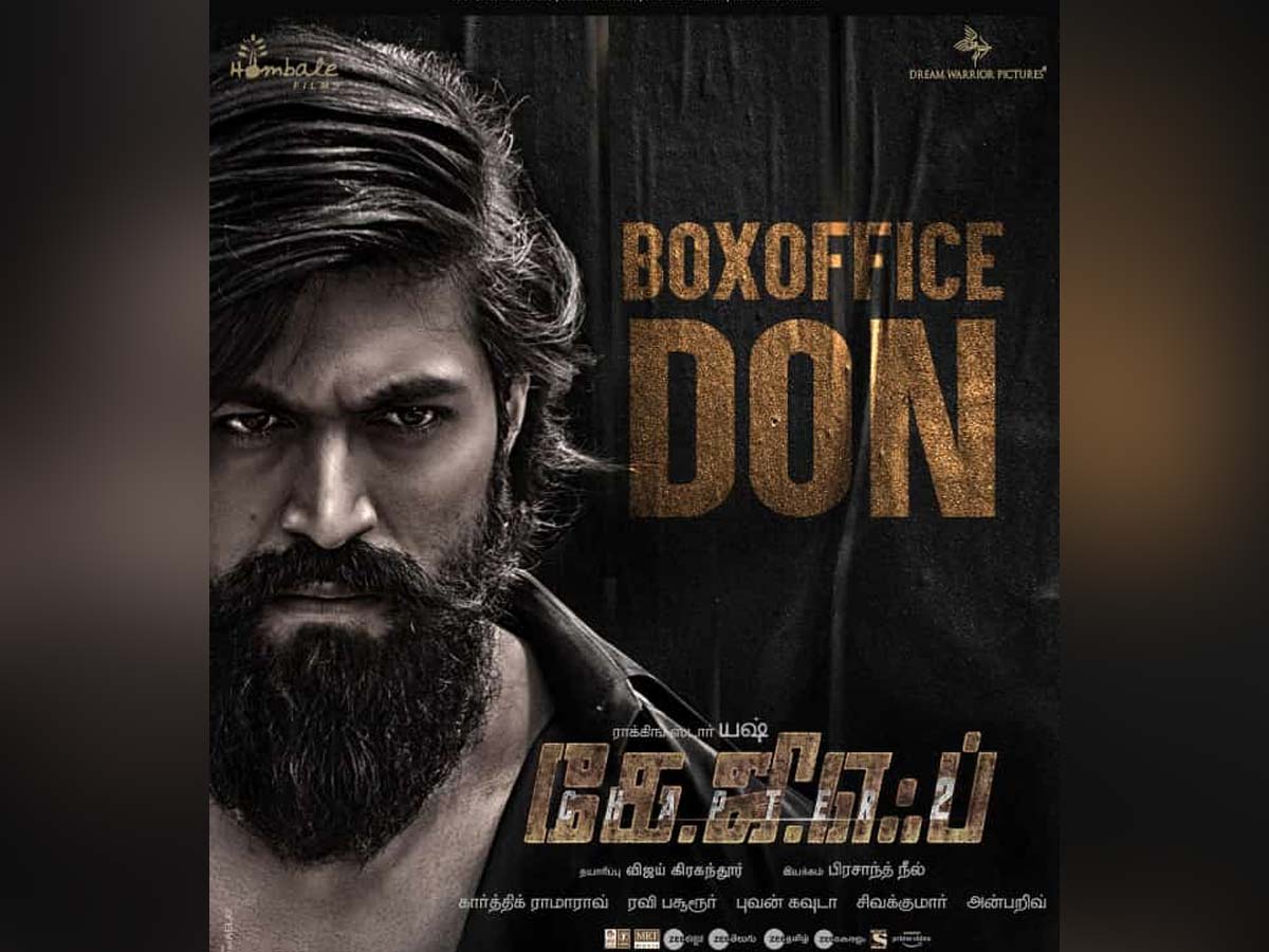 KGF : Chapter 2 destroys the dominance of RRR in North on 2nd Day
