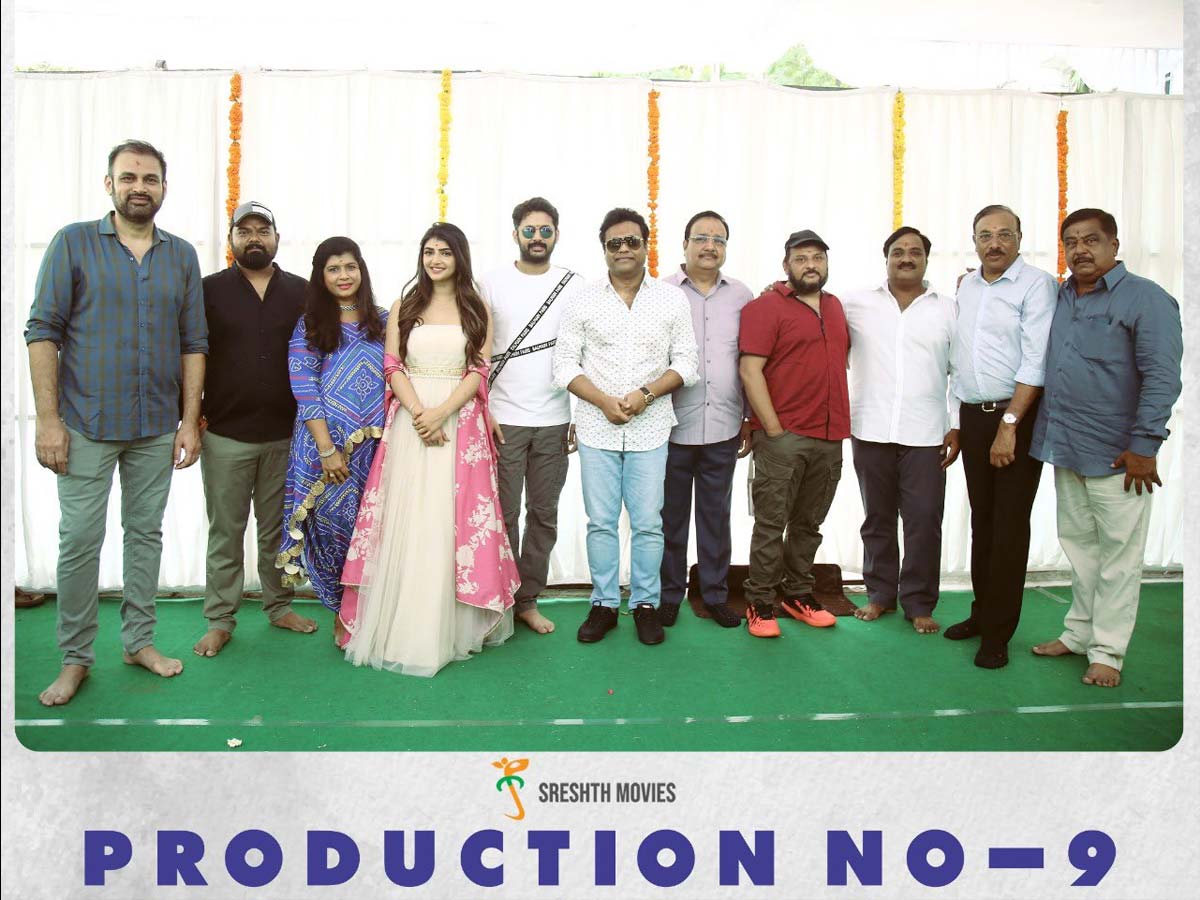 #Nithiin32 Nithiin and Sree Leela film launched today
