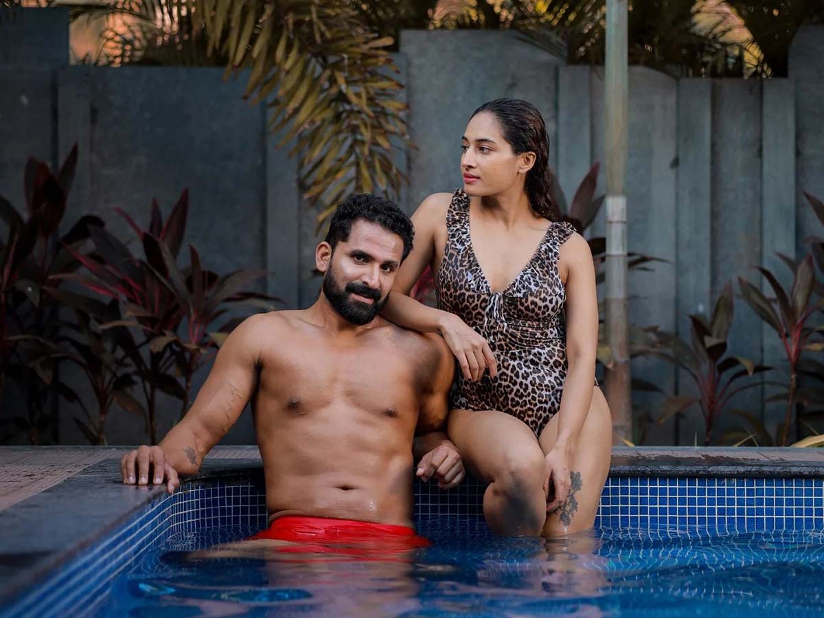 Pooja Ramachandran latest viral pics in bikini