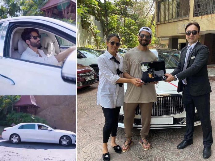 Shahid Kapoor's new car worth above Rs.3 cr
