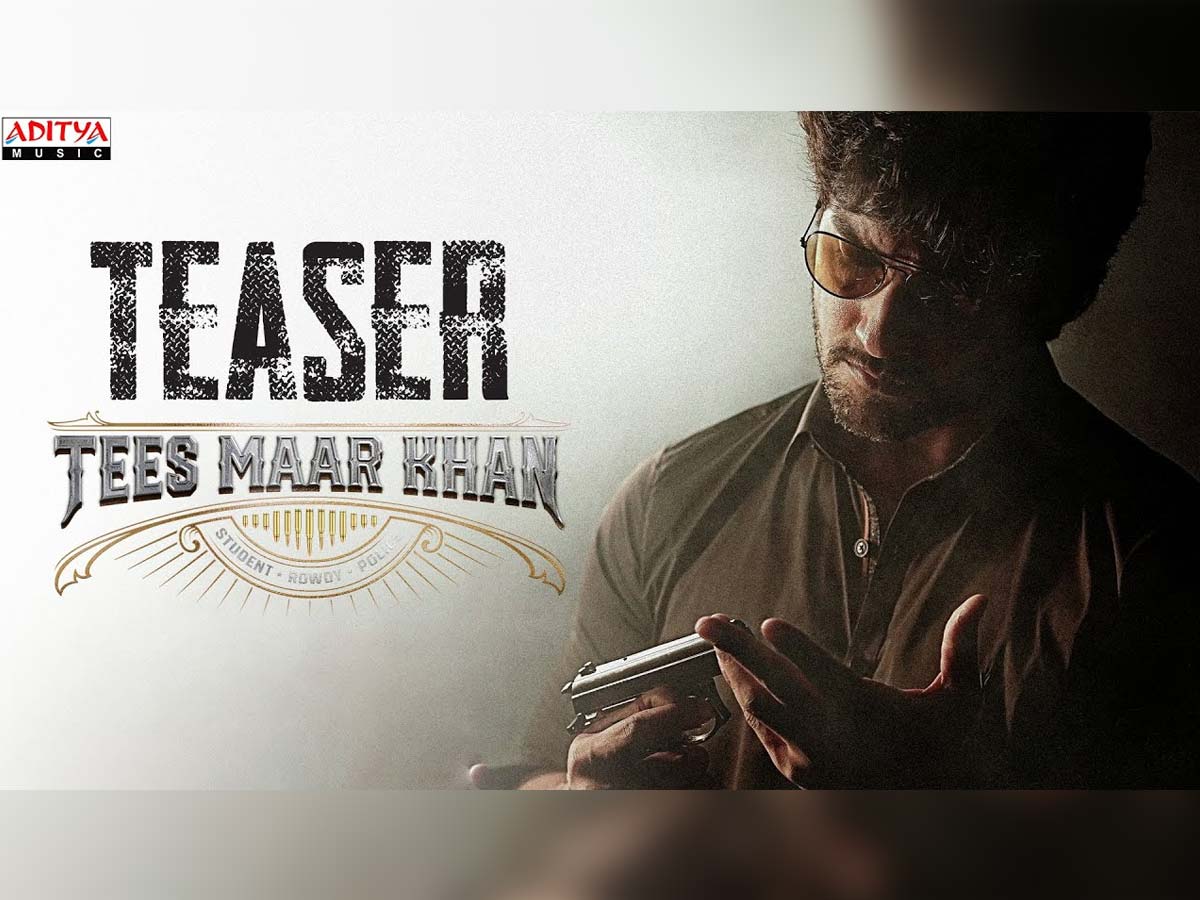 Aadi Sai Kumar Tees Maar Khan teaser review
