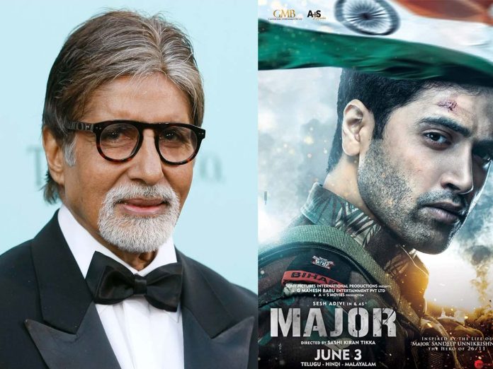Amitabh Bachchan's sweet tweet about Major movie