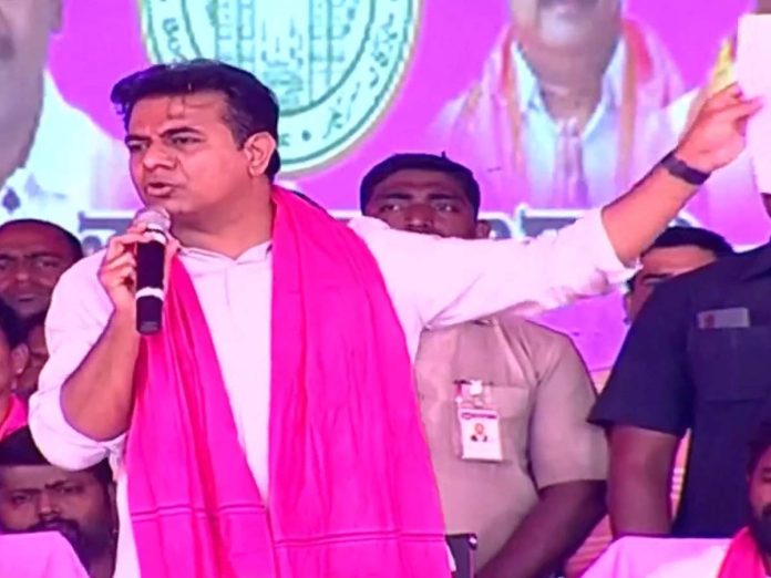 KTR: I am challenging the BJP leaders and Amit Shah