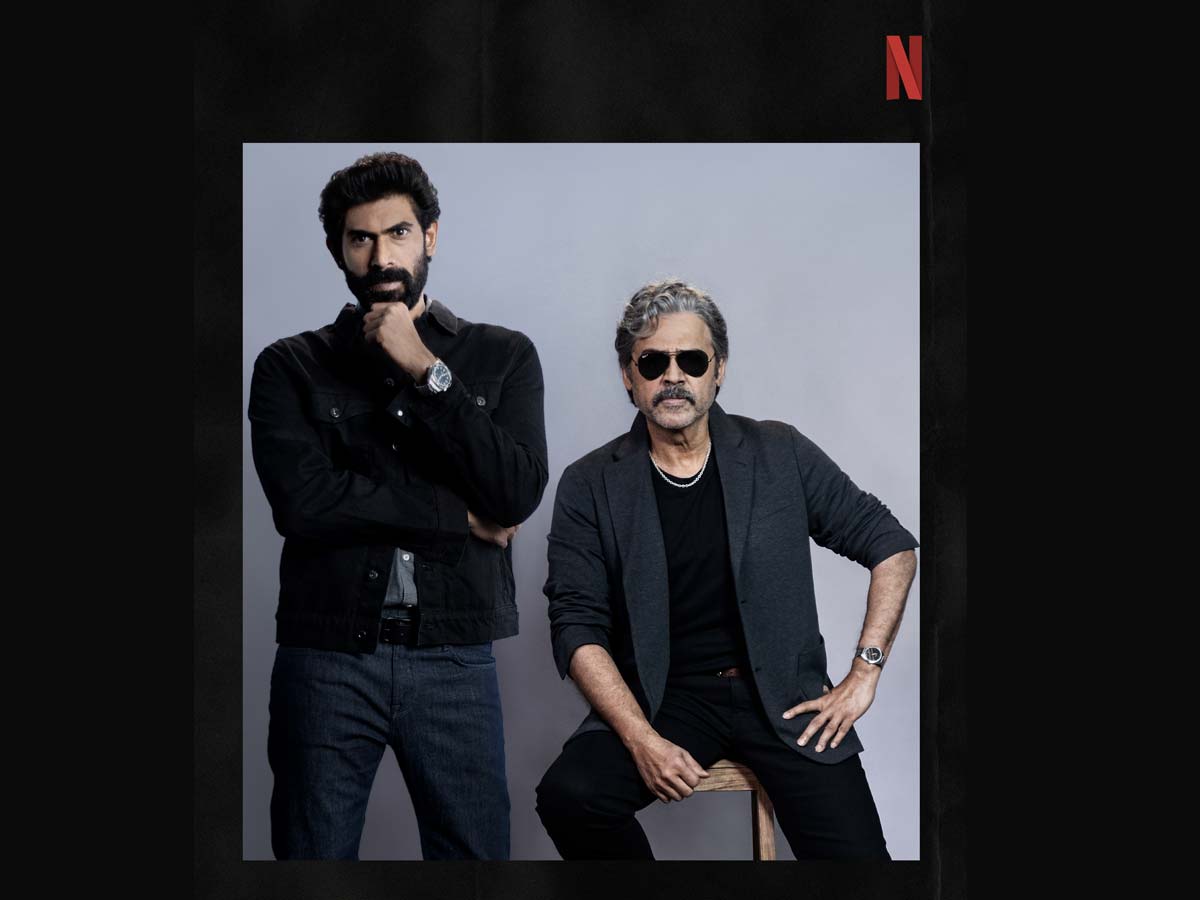 Netflix spills the beans about Venkatesh-Rana's web series
