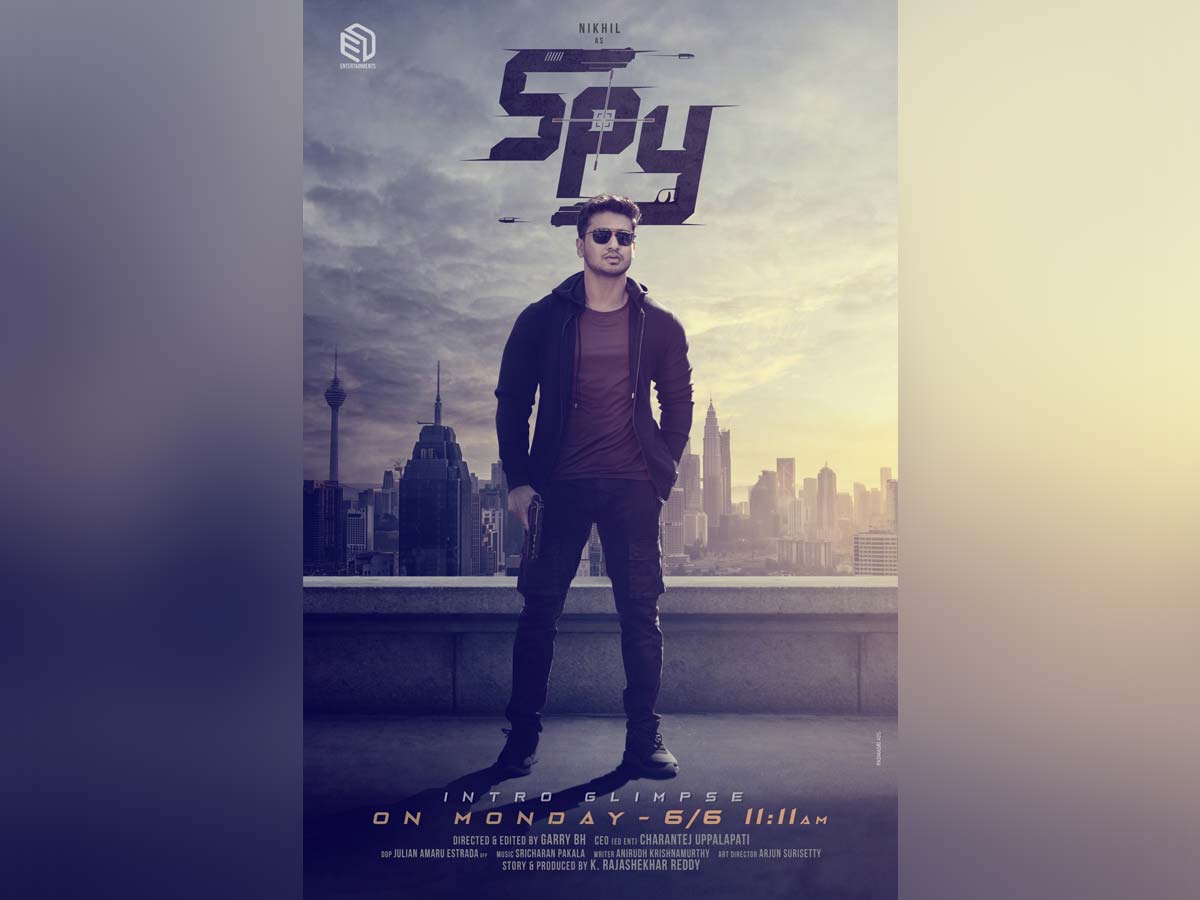 Nikhil Spy Intro Glimpse to out on this date