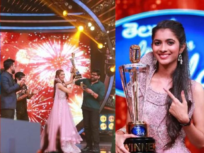 She is the first winner of Telugu Indian Idol title