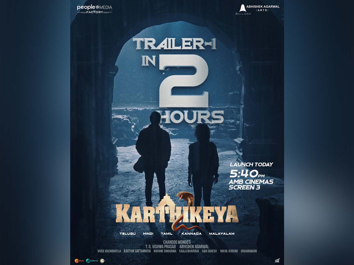 Time fixed for Karthikeya 2 teaser release