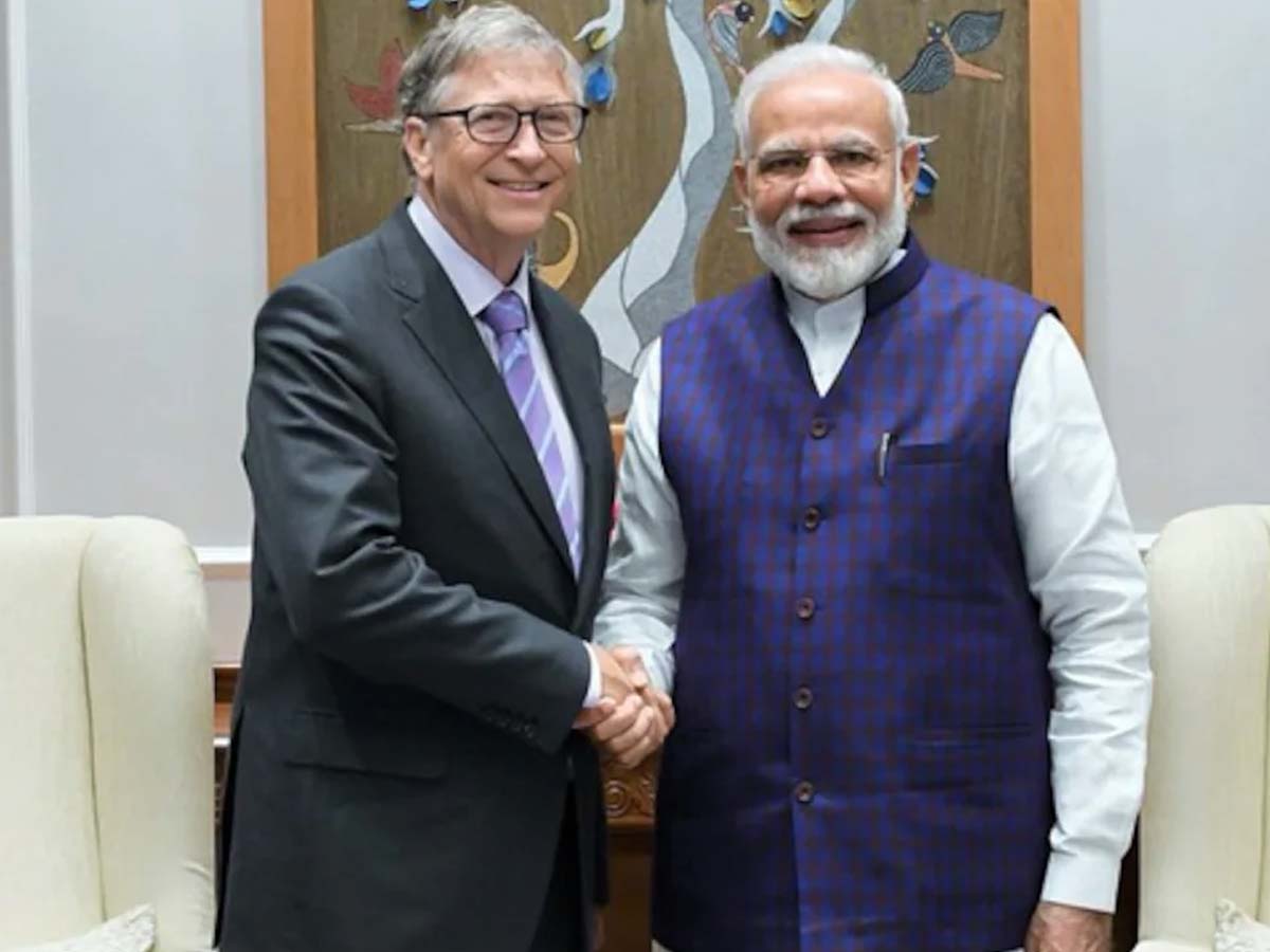 Bill Gates applauds Modi for India crossing 200 crore Covid vaccinations