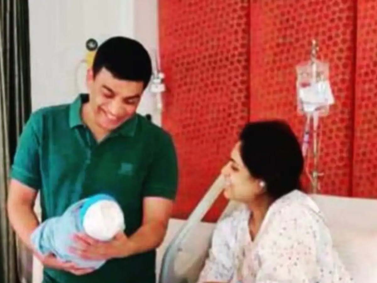Dil Raju reveals his newly born son's name