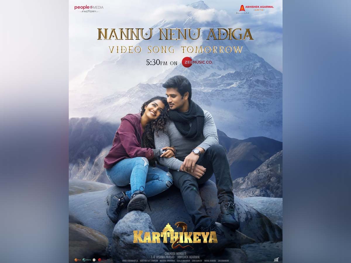 Enchanting video song from Karthikeya 2 to be out today