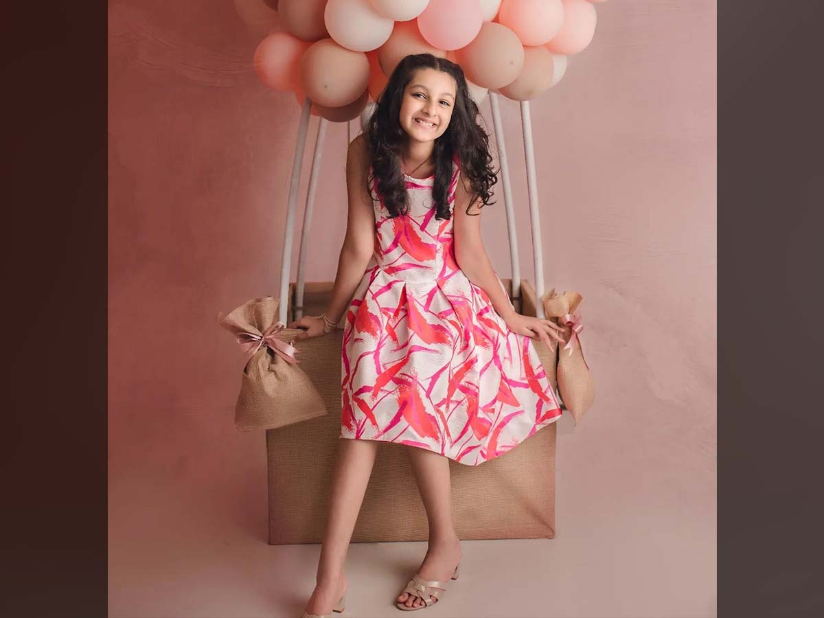 Magnificent Snap of Ghattamaneni’s from bday bash of Little Princess Sitara