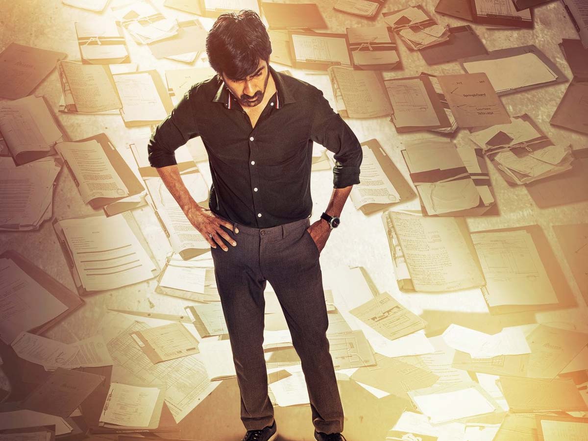 Ravi Teja is coming to mesmerize with his title song