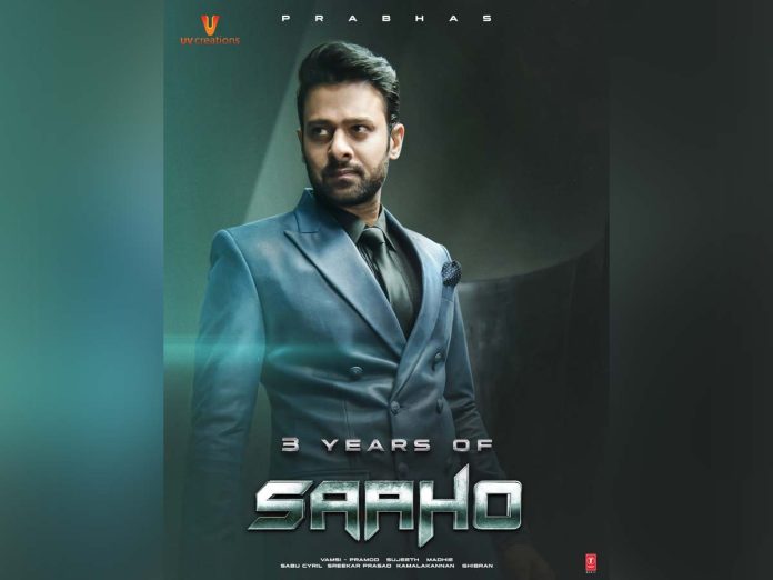 3 years for Saaho