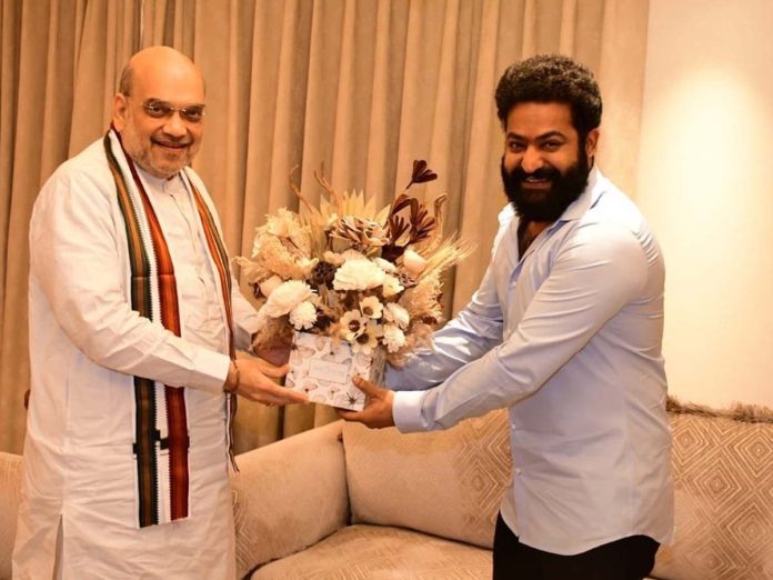 Amit Shah interaction with Jr NTR