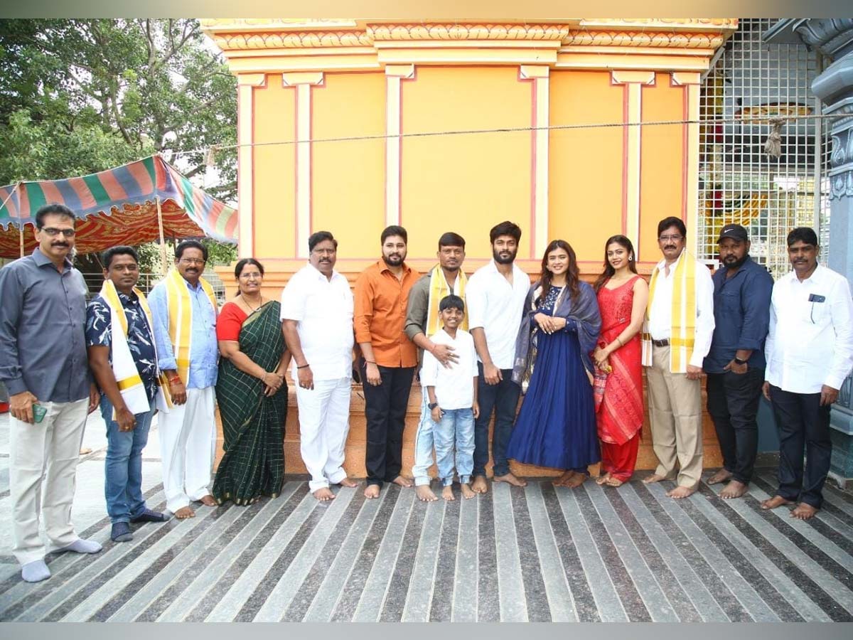 Viision Movie Makers’ Alaa Ninnu Cheri Launched Grandly Today With Pooja Ceremony