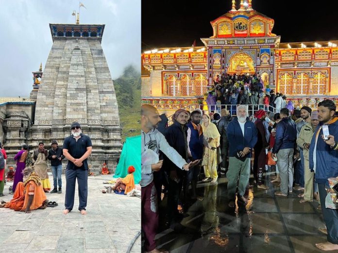 Ajith Kumar offers prayers at Badrinath & Kedarnath temples