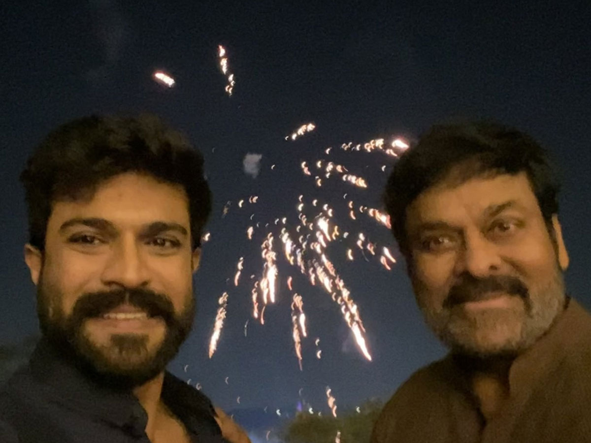 Chiranjeevi feels proud of his son on his 15 years of journey in film industry