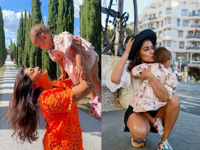 Shriya's daughter Radha's latest photos are Going viral in social Media..