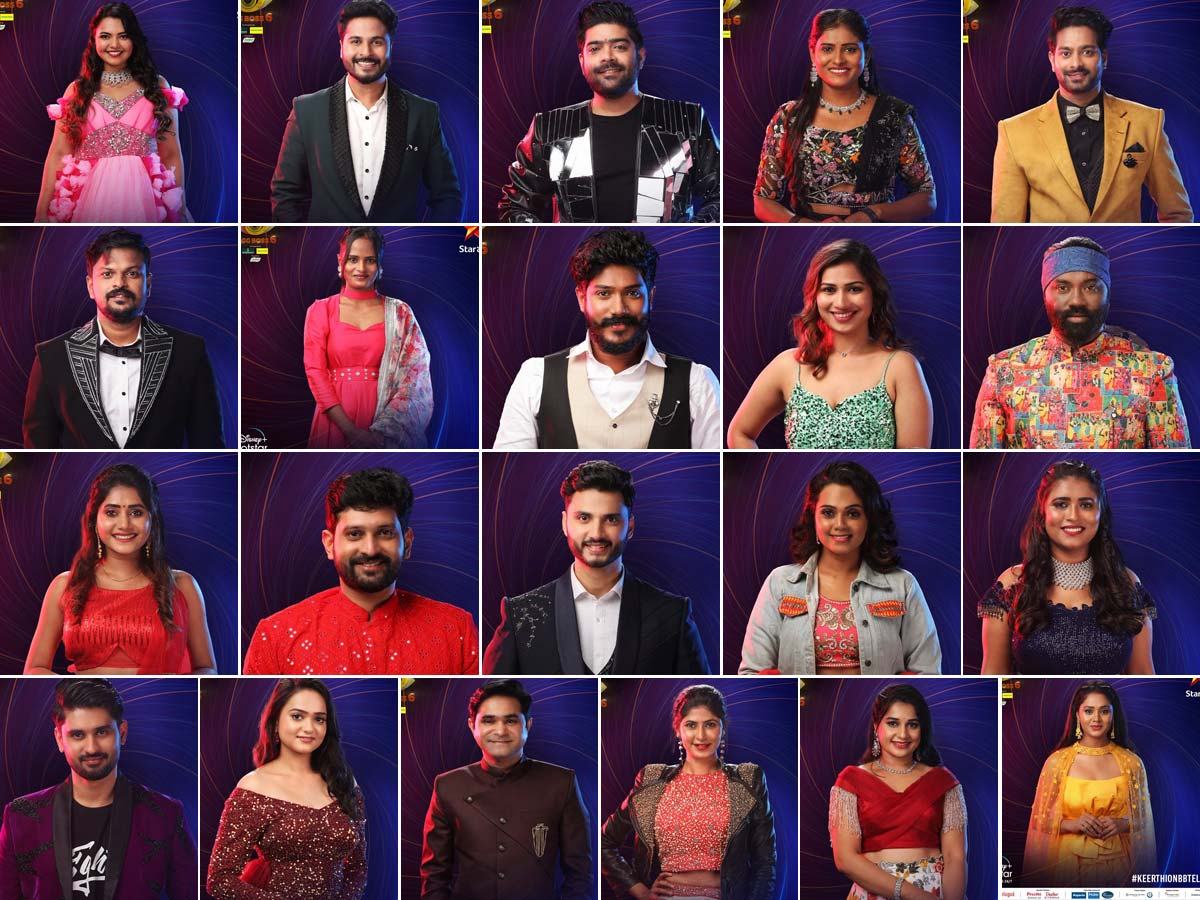 The Official List of  Bigg Boss 6 Telugu Contestants Bigg Boss, Bigg Boss 6 Telugu, Contestant list, Nagarjuna, Alia Bhatt, Ranbir Kapoor