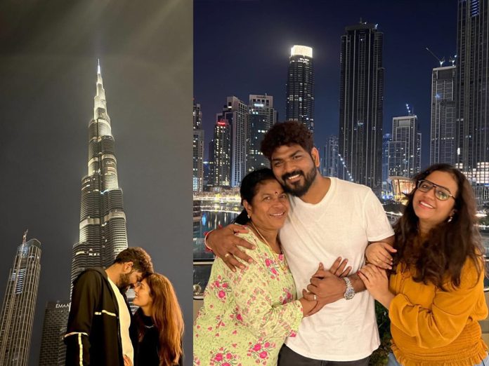 Vignesh Shivan dreamy birthday below Burj Khalifa, Awesome surprise by Nayanthara 