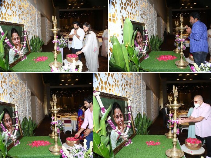 Mahesh's mother Indira Devi memorial event in a Grand way.. Photos going viral.!