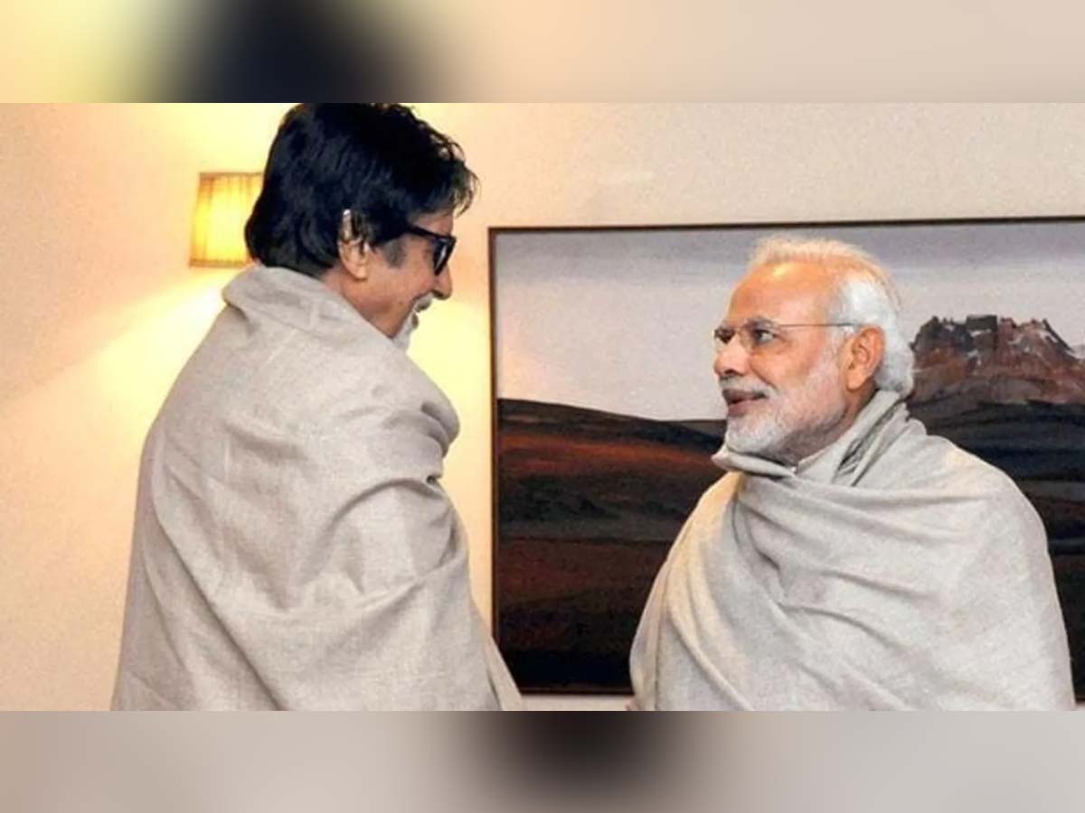 Prime Minister wishes for Amitabh !
