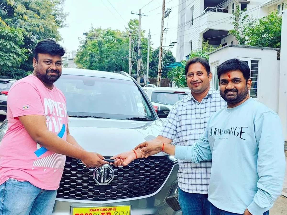 Baby director Sai Rajesh: My producers gifted me MG Hector Plus car