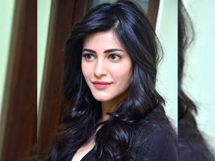 Sruthi Hassan's role in megastar and balayya movies