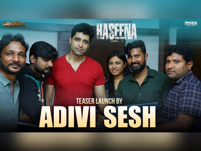 Teaser release of 'Haseena' launched by Adivi Sesh