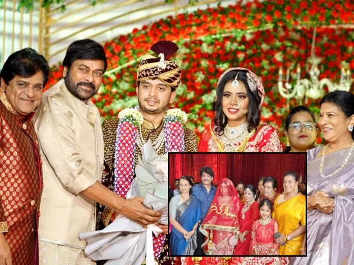 Comedian Ali daughter Fathima grand wedding – Chiranjeevi and  Nagarjuna special attraction