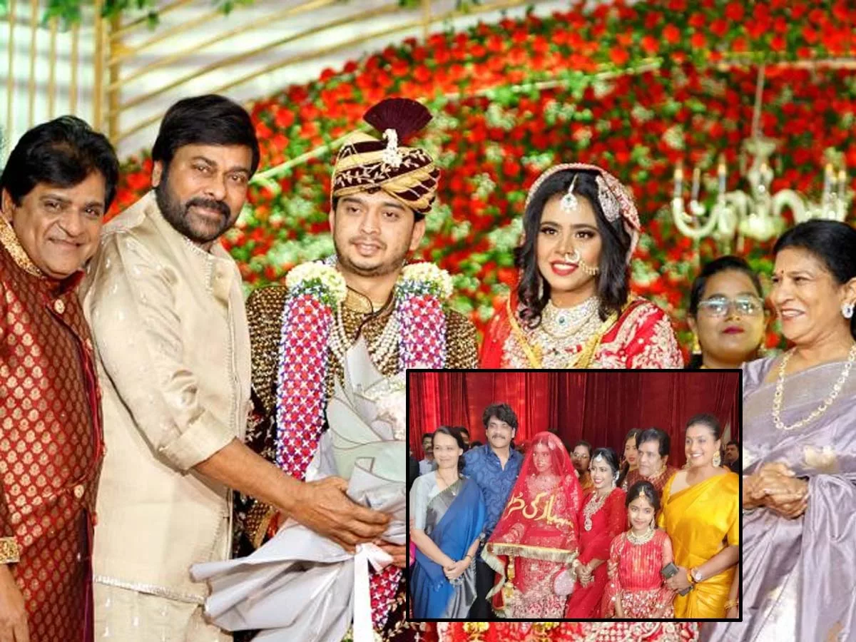 Comedian Ali daughter Fathima grand wedding – Chiranjeevi and  Nagarjuna special attraction