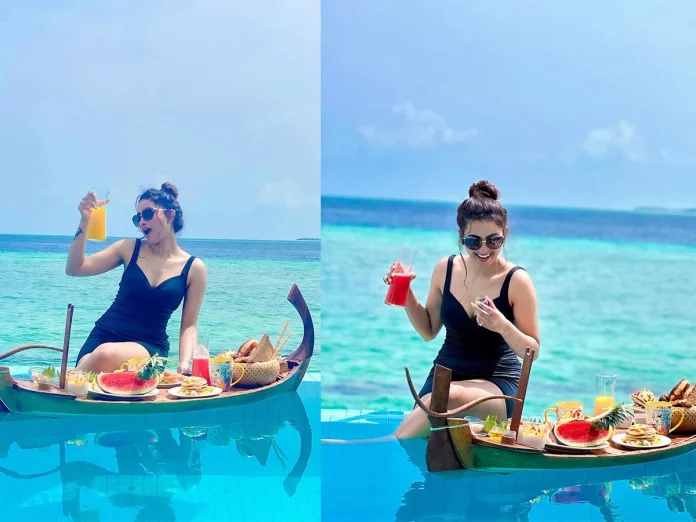 Deepika Pilli is on fire in Maldives.. Photos are going viral..!