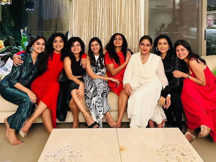 Honest confession: Keerthy Suresh spends beautiful night with them
