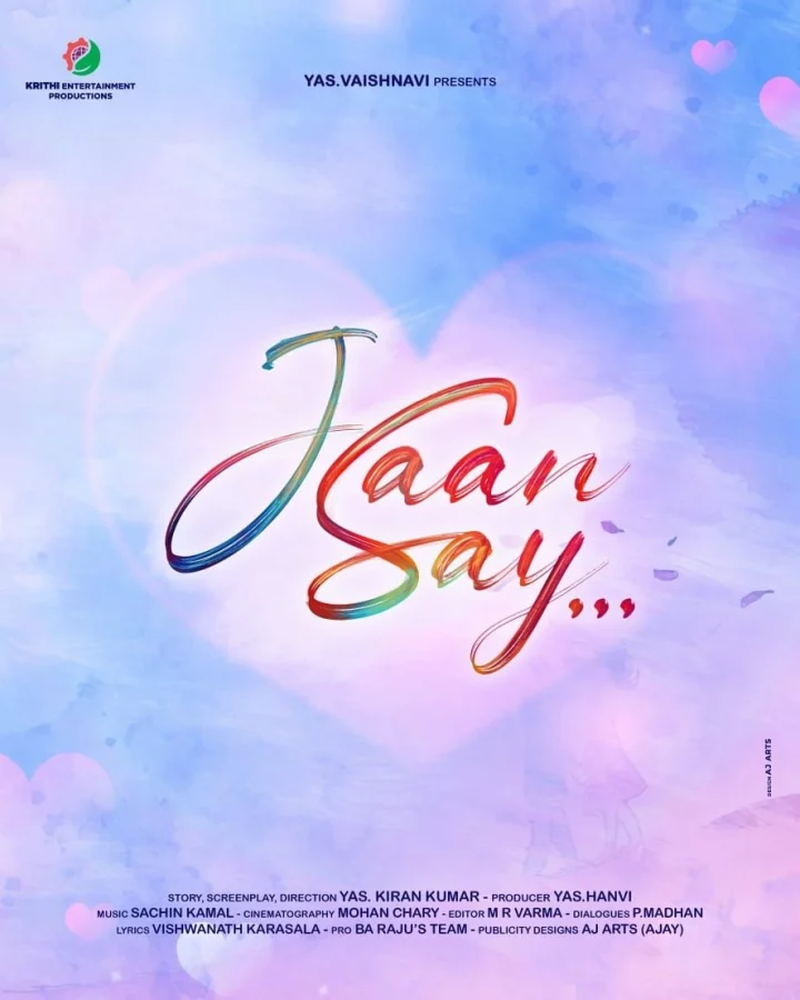 Kiran Kumar Is Debuting As Director With Crime Thriller 'Jaan Say'