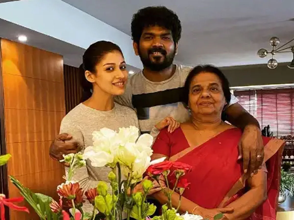 Mother-in-law praises Nayanthara in real life