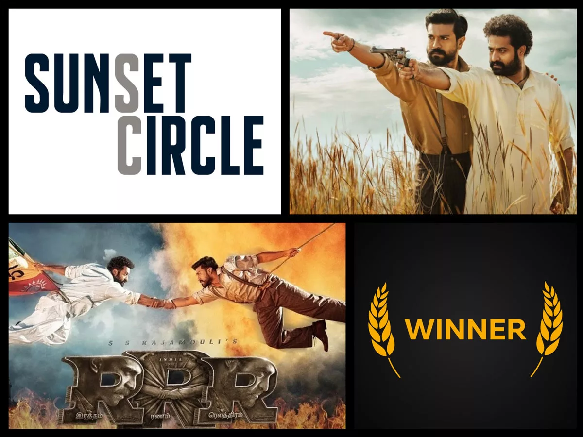 RRR: Rajamouli wins 'Best International Feature' at 2022 Sunset Circle Awards