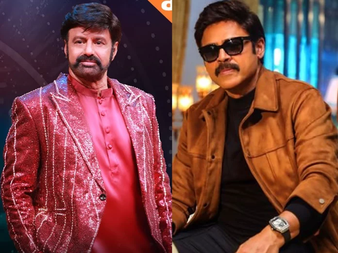 Venkatesh will make noise in the Unstoppable 2 Balayya show...