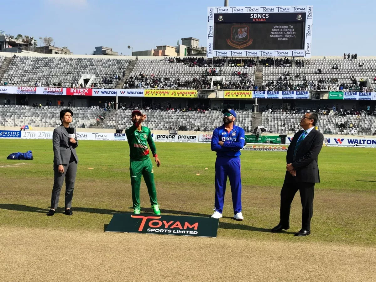 IND Vs BAN 2nd ODI: Bangladesh Captain Litton Das wins Toss and opts to bat first against India
