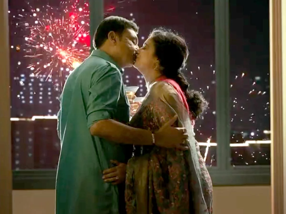 Pavitra Lokesh and Naresh lip kiss, announce their wedding