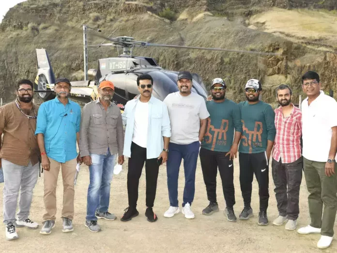 Team RC15 accomplishes the shoot of massive budget number