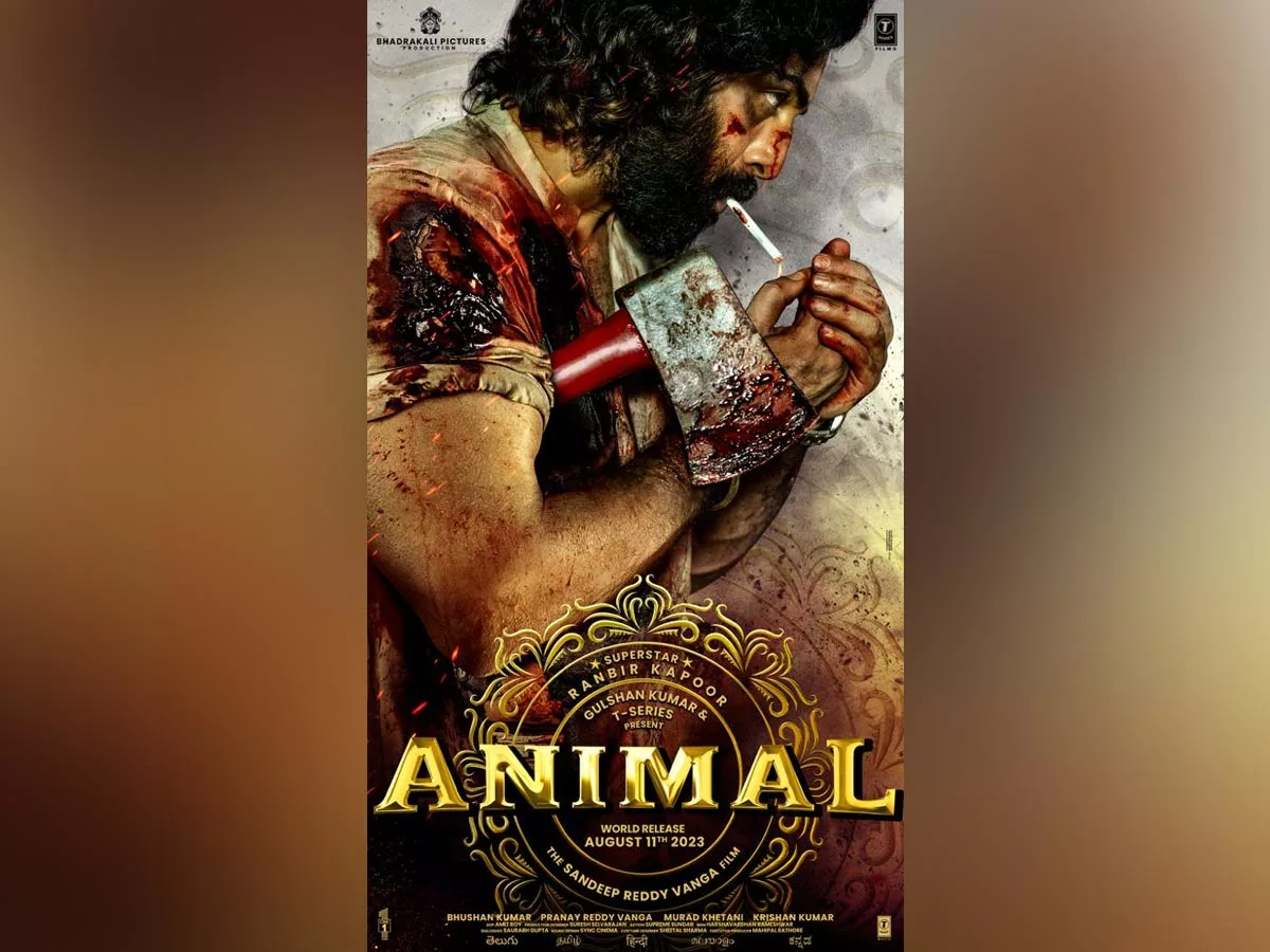 Animal First Look: Ranbir Kapoor bloody rugged avatar