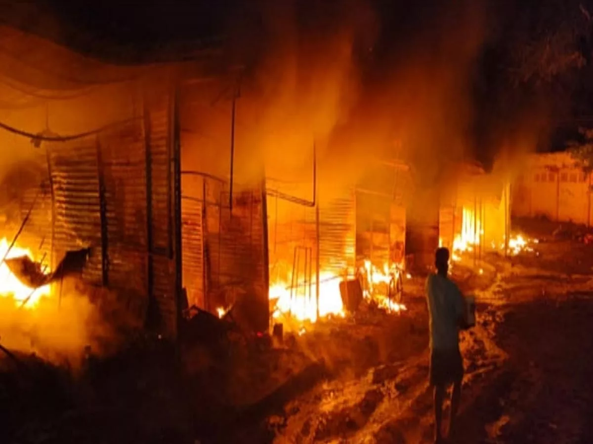 Fire breaks out in Andhra Pradesh NTR district
