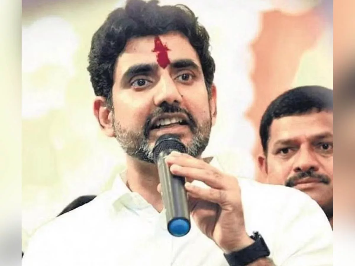 Citing GO 1, Police snatched mike from Nara Lokesh