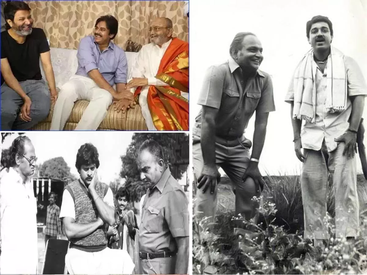 K Vishwanath Rare Pics with Pawan Kalyan, Chiranjeevi, Kamal Haasan viral