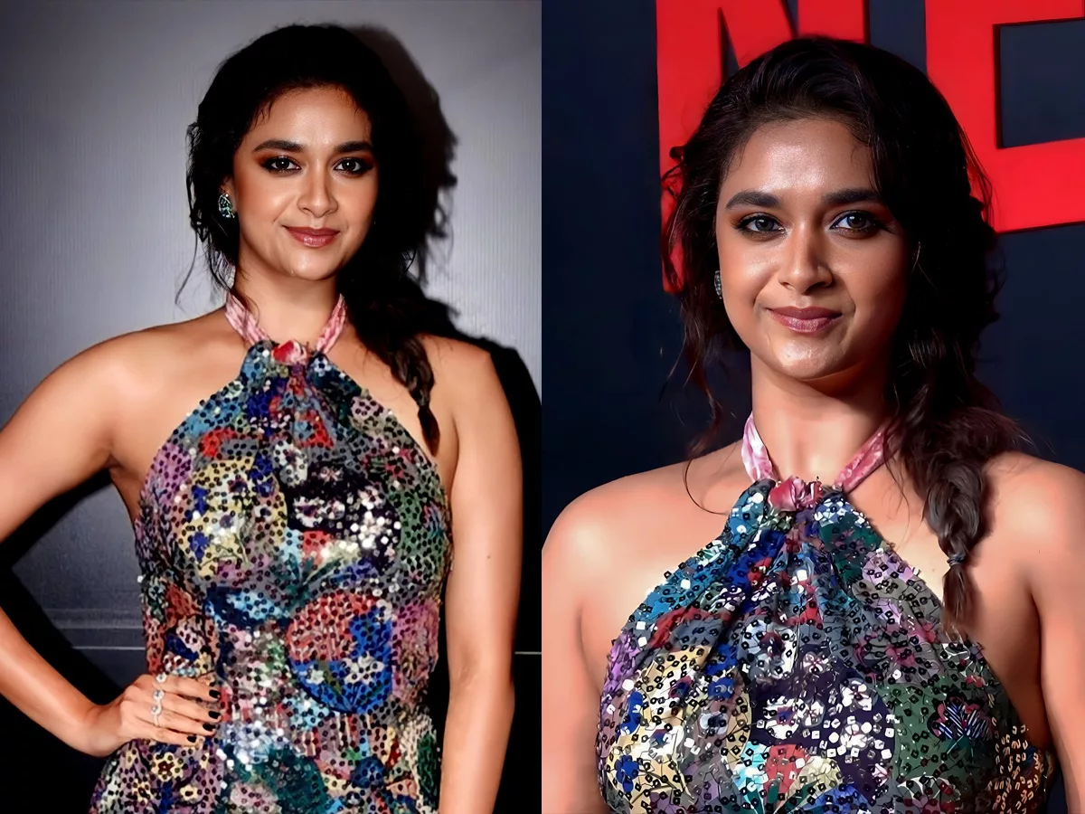 Keerthy Suresh sets internet on fire with her dazzling looks from Netflix event