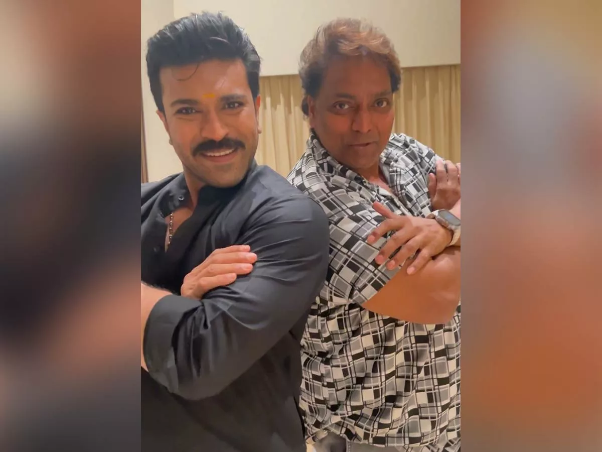 Viral Video: Ram Charan grooves to iconic Bollywood number with Ganesh Acharya
